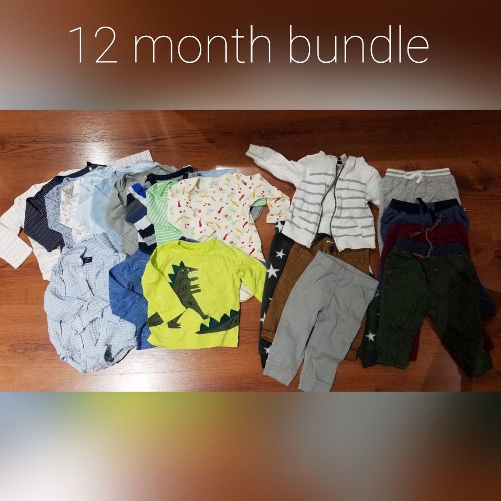 12 month warm clothing bundle
